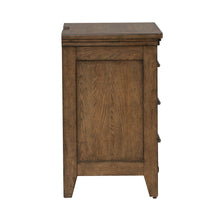 Carolina Park - Nightstand With Charging Station - Brown