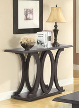 Shelly - Engineered Wood Entryway Console Table - Cappuccino
