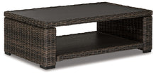 Grasson Lane - Rectangular Cocktail Table - Brown