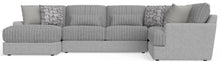 Titan - Sectional With Comfort Coil Seating And Accent Pillows