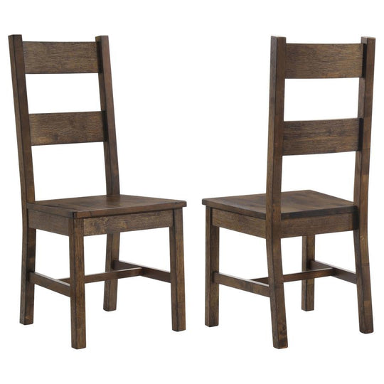 Coleman - Dining Side Chair (Set of 2) - Rustic Golden Brown