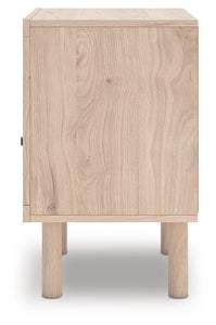 Arloster - Tan - One Drawer Night Stand