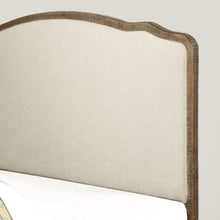 Interlude - King Upholstered Bed - Sandstone Buff