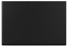 Lanolee - Black - Two Drawer Nightstand