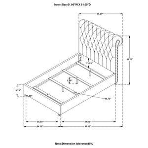 Devon - Upholstered Panel Bed