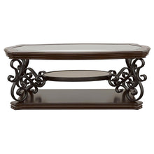 Laney - 1-Shelf Glass Top Rectangular Table