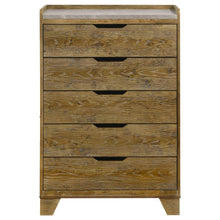 Henderson - 5-Drawer Bedroom Chest Of Drawers - Medium Oak
