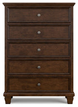 Danabrin - Brown - Five Drawer Chest