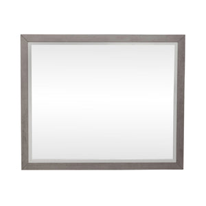 Palmetto Heights - Landscape Mirror - White