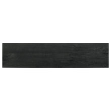 Marsden - 2 Door Mango Wood TV Stand - Charcoal Black