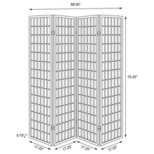 Roberto - 4-Panel Room Divider Folding Shoji Screen