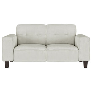 Deerhurst - Upholstered Tufted Track Arm Sofa Set