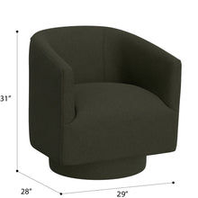 Brylee - Swivel Accent Chair - Forest