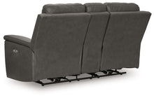 Bleckley - Power Reclining Loveseat With Console / Adjustable Headrest