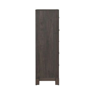 Modern Edge - 5 Drawer Chest - Brown