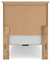 Makidern - Panel Storage Bed With Storage Footboard