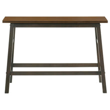 Connie - 4 Piece Counter Height Set - Chestnut And Dark Brown