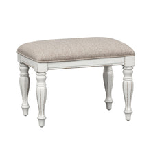Magnolia Manor - Accent Bench - White