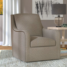 Anna - Swivel Chair - Taupe Canyon