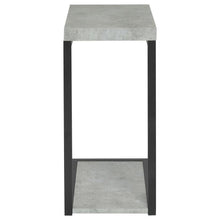 Beck - Engineered Wood C-Shape Sofa Side Table