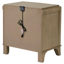 Revello - 2-Drawer Nightstand Bedside Table - Washed Mango