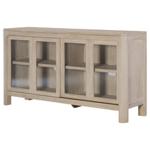 Solano - Sliding Door Dining Sideboard Server - Weathered Mango