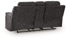 Brysonview - Double Reclining Loveseat With Console - Charcoal