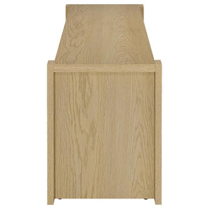 Laurelton - 60" 2-Door TV Stand Media Console - Light Oak