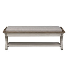 Farmhouse Reimagined - Bed Bench - White