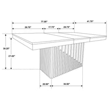 Briarwood - Extension Leaf Dining Table - Mango Oak