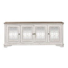 Magnolia Manor - 4 Doors TV Console - White