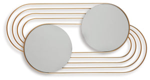 Warrenley - Gold Finish - Accent Mirror