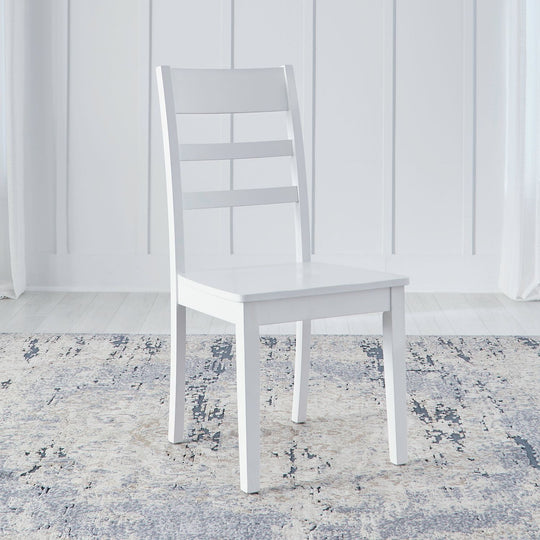 Landale - Ladderback Side Chair (RTA) - White