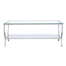 Saide - Rectangular Glass Top Table