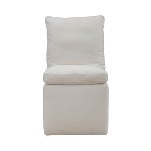 Accent Dining - Accent Dining Chair With Casters