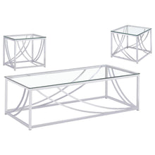 Lille - Glass Top Coffee And End Table Set
