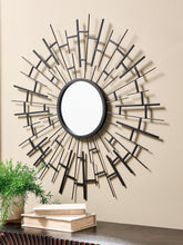 Garrenworth - Black - Accent Mirror