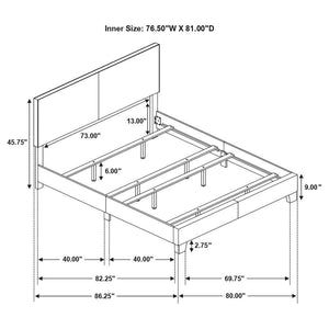 Dorian - Upholstered Panel Bed