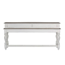 Magnolia Manor - Console Bar Table - White