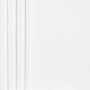 Acadia - Round Sintered Stone Top Dining Table - White