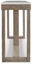 Loyaska - Brown / Ivory - Sofa Table