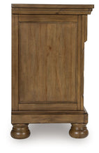 Feddinger - Medium Brown - Two Drawer Night Stand