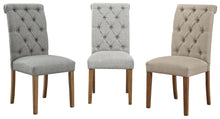 Harvina - Gray - Dining UPH Side Chair (Set of 2)