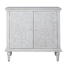 French Quarter - 2 Door Accent Cabinet - White