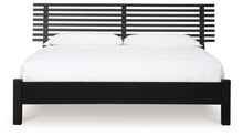 Danziar - Slat Panel Bed With Low Footboard Set