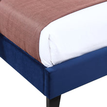 Amelia - Upholstered King Bed - Navy