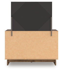 Chirason - Brown - Dresser And Mirror