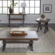 Sonoma Road - 3 Piece Set (1 Cocktail 2 End Tables) - Light Brown