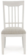 Shaybrock - Dining Upholstered Side Chair (Set of 2) - Antique White / Brown