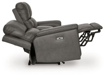 Bleckley - Power Reclining Loveseat With Console / Adjustable Headrest